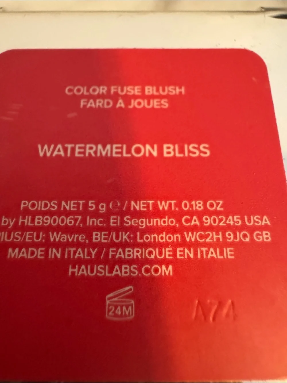 Haus Labs By Lady Gaga Bold Cream-to-Powder Blush — watermelon bliss - Picture 4 of 4